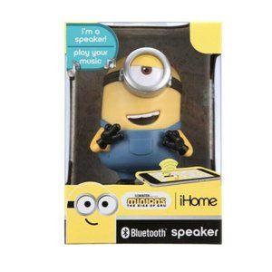 iHOME Despicable Me Minion Bluetooth Speaker New in Box Gift Idea Music